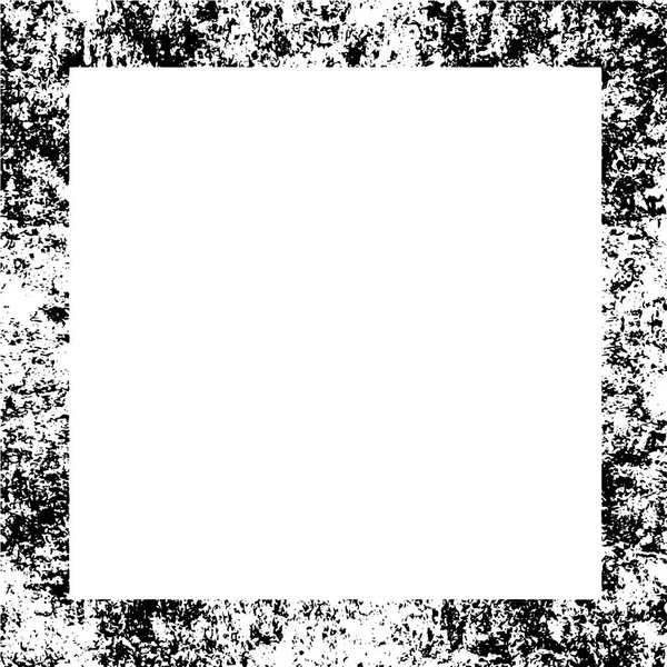 Vector Grunge Rahmen Schwarz Weißer Hintergrund — Stockvektor