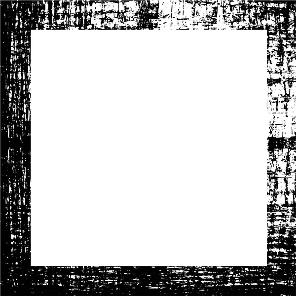 Grunge Bordure Cadre Avec Fond Blanc — Image vectorielle