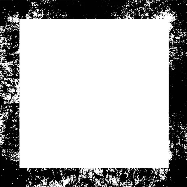 白色背景的Grunge边框 — 图库矢量图片
