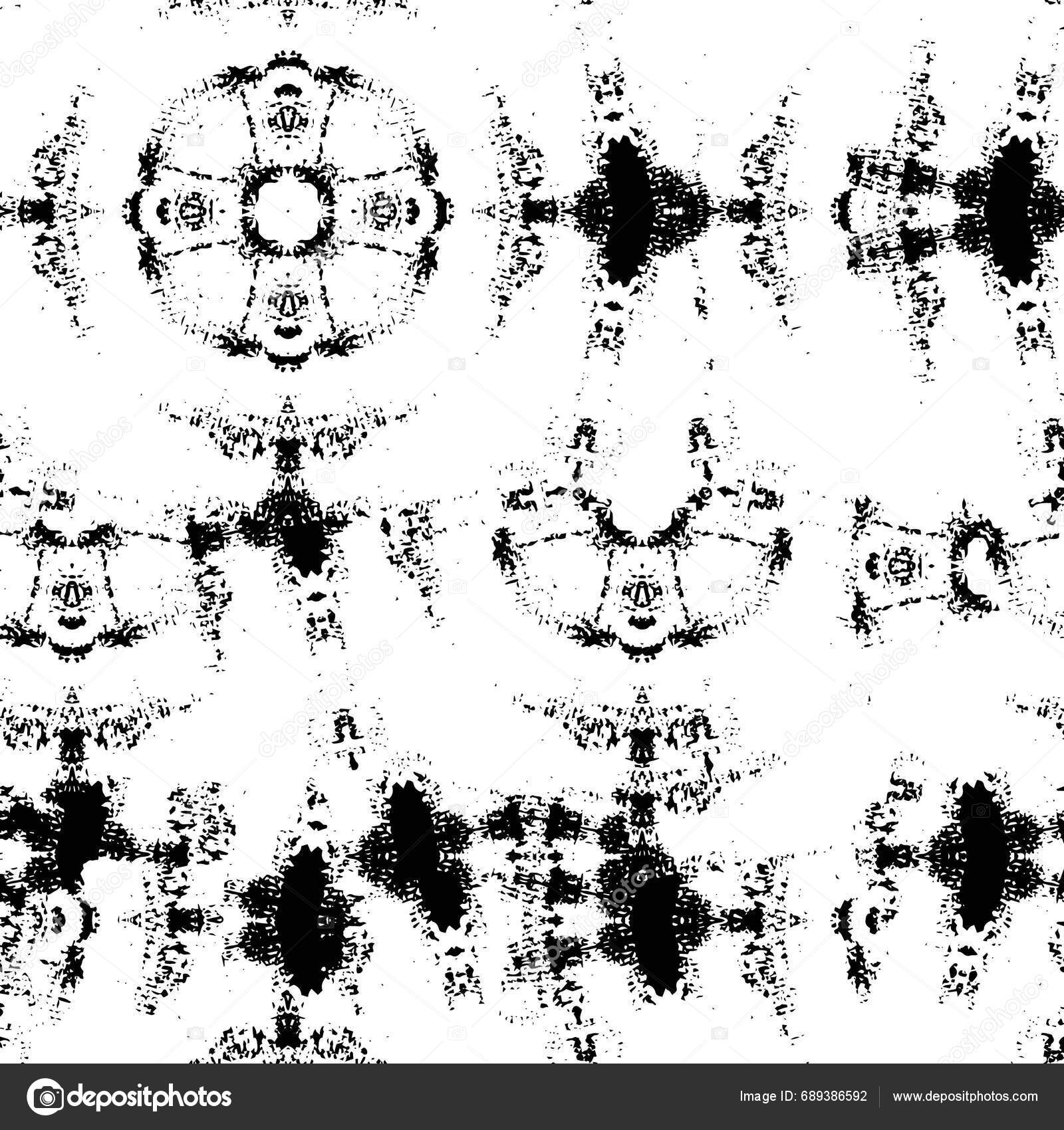 Black White Abstract Background Vector Illustration Stock Vector by