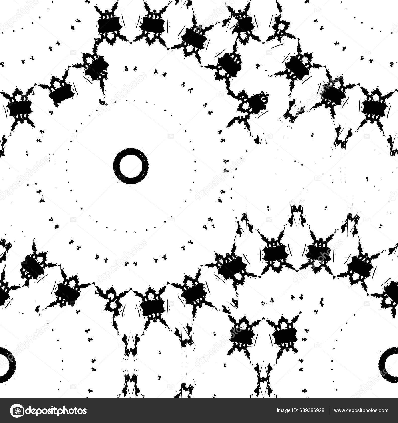 Black White Abstract Background Vector Illustration Stock Vector by