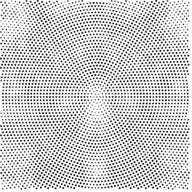 Soyut el çizimi siyah ve beyaz desenli kusursuz doku..