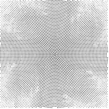 Yarım tonlu arka plan. siyah ve beyaz noktalar, vektör çizimi.