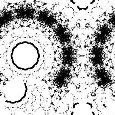 Soyut desenli arka plan. Resim siyah ve beyaz tonların efektini içerir. 