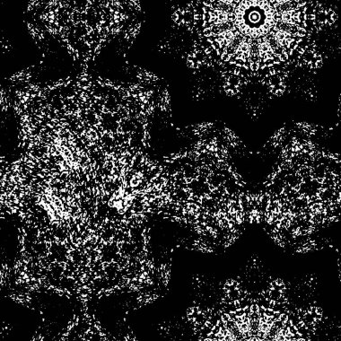 Grunge 'un geçmişi. Siyah beyaz dokular. Vektör illüstrasyonu.