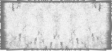 Grunge 'un geçmişi. Siyah beyaz dokular. Vektör illüstrasyonu.