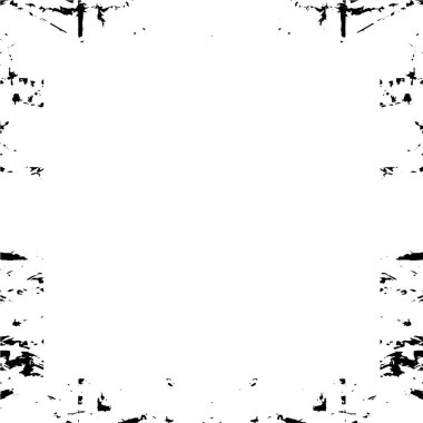 Çatlamış betondan oluşmuş sıkıntılı bir kaplama.