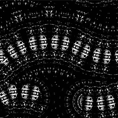 Soyut tek renkli arkaplan. Siyah ve beyaz vektör çizimi, geometrik desen  