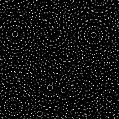  Siyah ve beyaz soyut arka plan. vektör illüstrasyonu 