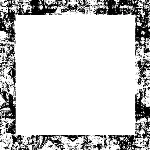Grunge Rahmen Mit Weißem Hintergrund — Stockvektor