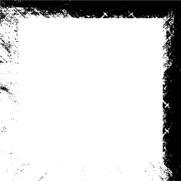 Grunge Border Frame White Background — Stock Vector