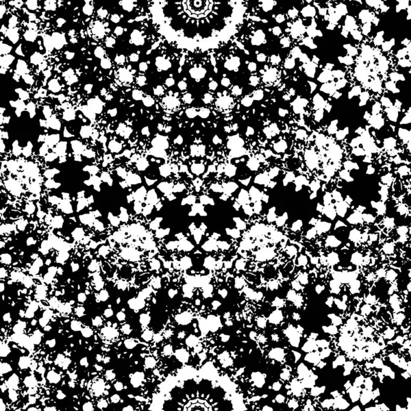 Αφηρημένο Μονόχρωμο Φόντο Ασπρόμαυρη Διανυσματική Απεικόνιση Μοτίβο — Διανυσματικό Αρχείο