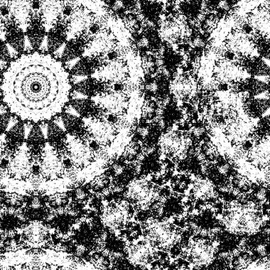 soyut geometrik siyah beyaz desen