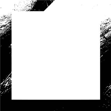 siyah ve beyaz olarak sıkıntılı çerçeve  