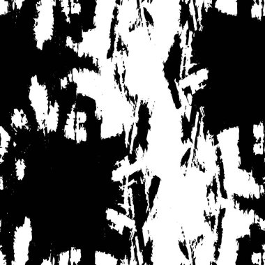 Grunge Siyah ve Beyaz Kentsel Vektör Doku Şablonu.  