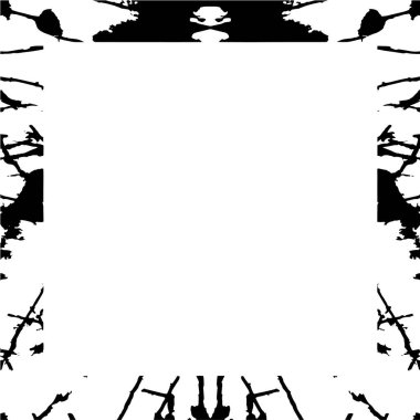 Dağınık sıçrayan ve lekeli çerçeve, soyut duvar kağıdı