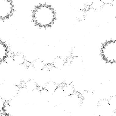 tasarım, vektör illüstrasyonu için siyah ve beyaz dekoratif arkaplan  