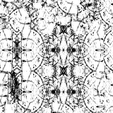 tasarım, vektör illüstrasyonu için siyah ve beyaz dekoratif arkaplan  