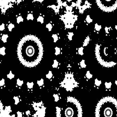 tasarım, vektör illüstrasyonu için siyah ve beyaz dekoratif arkaplan  