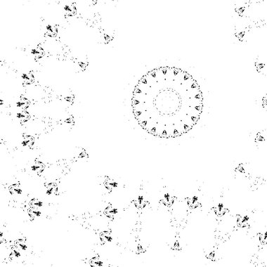 tasarım, vektör illüstrasyonu için siyah ve beyaz dekoratif arkaplan  