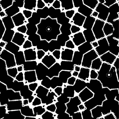 tasarım, vektör illüstrasyonu için siyah ve beyaz dekoratif arkaplan  