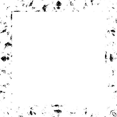 soyut siyah ve beyaz kabataslak çerçeve, vektör çizimi