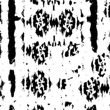 Kusursuz çiçek deseni. Siyah beyaz arka plan. monokrom vektör illüstrasyonu. 