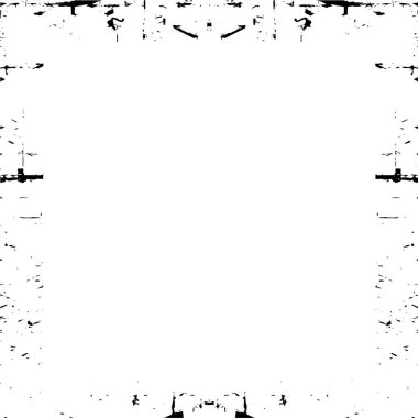 Vektör grunge çerçevesi. Metnin ya da resmin için boş olan eski kağıt.