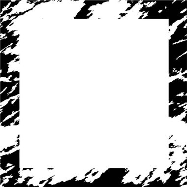 Vektör grunge çerçevesi. Metnin ya da resmin için boş olan eski kağıt.