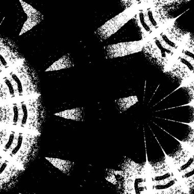 siyah ve beyaz geometrik mandala arkaplanı