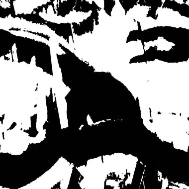 Soyut arkaplan. monokrom dokusu. resim siyah ve beyaz tonları içerir. 