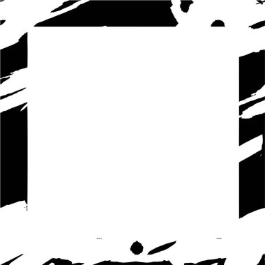 soyut siyah beyaz çerçeve, vektör çizimi