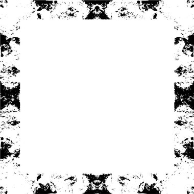 Kaba monokrom çerçeve çizimi. Grunge 'un geçmişi. Soyut doku efekti.
