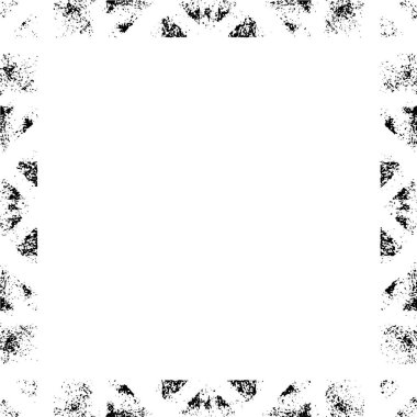 Çatlamış betondan oluşan sıkıntılı çerçeve 