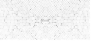 Siyah ve beyaz yarım tonlu noktalar. vektör illüstrasyonu