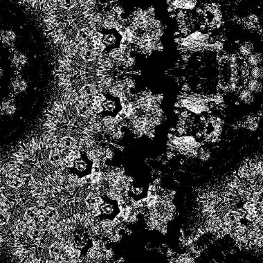 Bir kayanın siyah beyaz görüntüsü