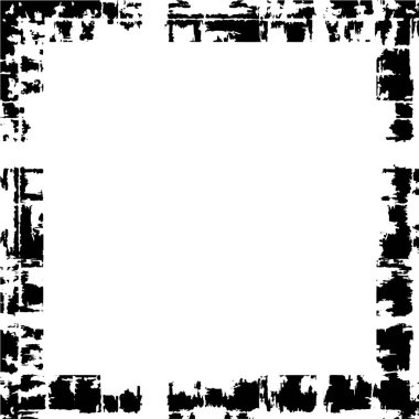 soyut siyah beyaz çerçeve, vektör çizimi