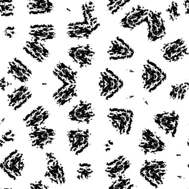 Yaprakların siyah ve beyaz desenleri