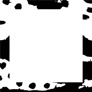 soyut siyah beyaz çerçeve, vektör çizimi