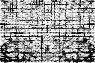 grunge siyah ve beyaz vektör dokusu şablonu. 