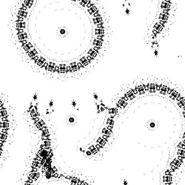 grunge siyah ve beyaz vektör dokusu şablonu. 