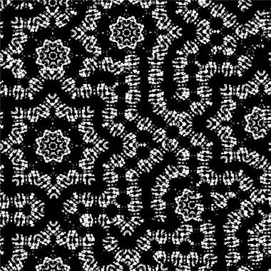 grunge siyah ve beyaz vektör dokusu şablonu. 