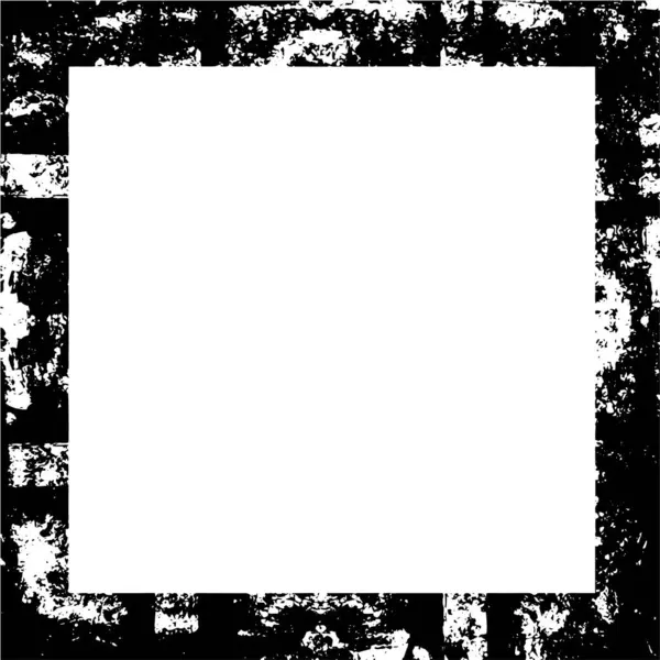 Αφηρημένο Μαύρο Και Άσπρο Πλαίσιο Διανυσματική Απεικόνιση — Διανυσματικό Αρχείο