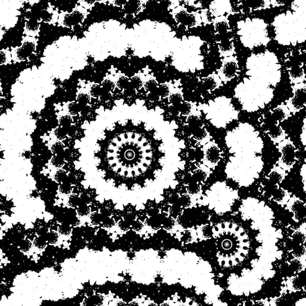 Schwarzweiß Monochromer Hintergrund Abstrakte Textur — Stockvektor