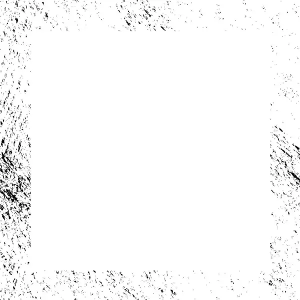 Siyah beyaz dokuda sıkıntılı çerçeve arkaplanı 