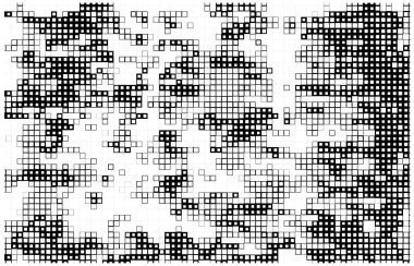 Kare dikdörtgen elementlerle soyut arkaplan. vektör kare deseni