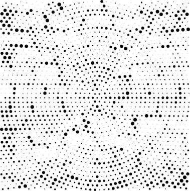 Soyut grunge siyah beyaz arka plan. Mürekkep dairelerinin deseni, vektör illüstratoin