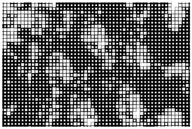 Kare dikdörtgen elementlerle soyut arkaplan. vektör kare deseni