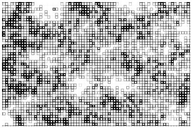 Kare dikdörtgen elementlerle soyut arkaplan. vektör kare deseni