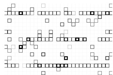 Kareli soyut geometrik arkaplan. yaratıcı kompozisyon. vektör çizimi tasarımı